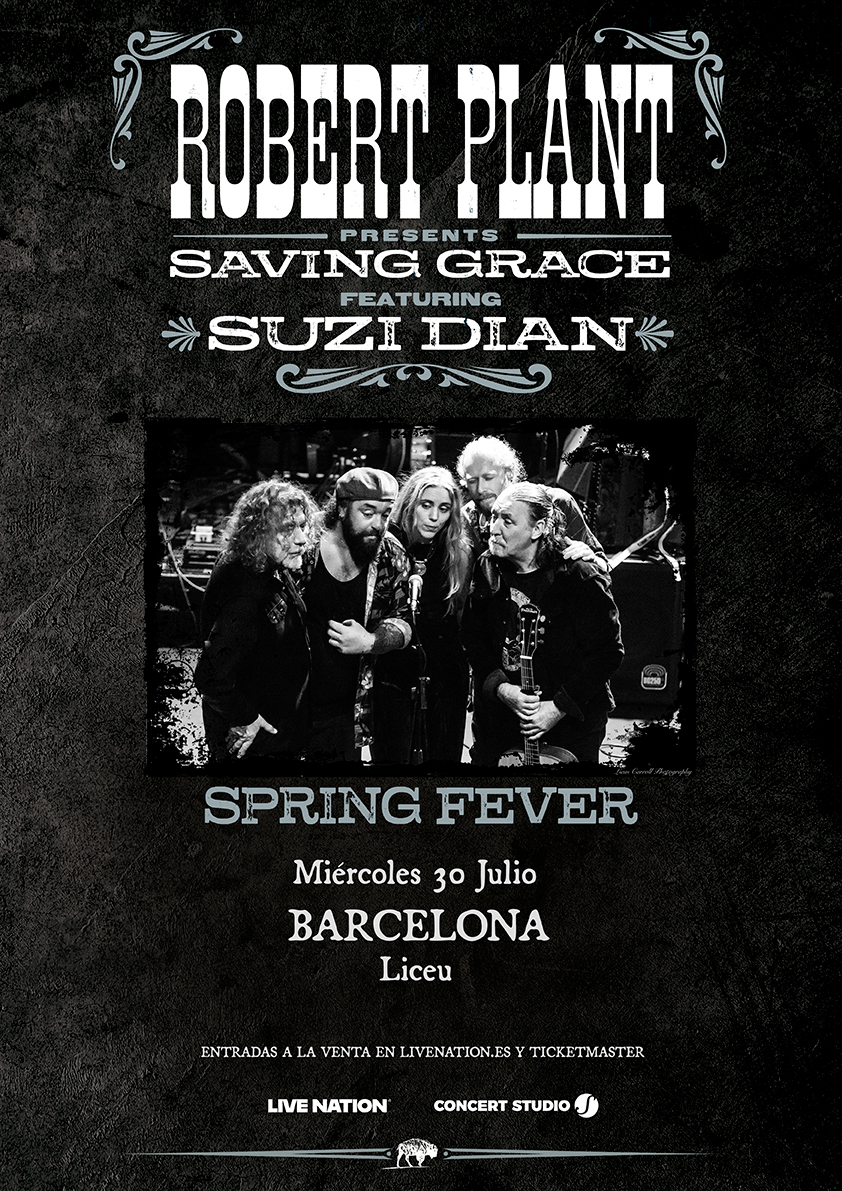 Robert Plant Presents Saving Grace featuring Suzi Dian - Banco Mediolanum  Festival Millenni Robert Plant en concierto en Barcelona